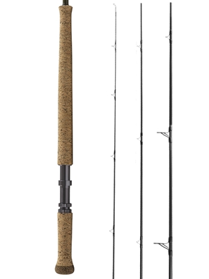 The TFO LK Legacy Two-Hand 12' 6wt 4 piece fly rod