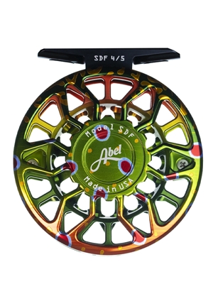 Abel SDF 4/5 Fly Reel- Sealed Drag Fresh classic brook trout