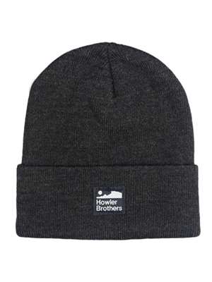 Howler Brothers Command Beanie in Coal Black