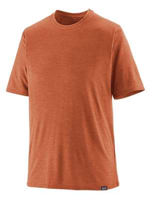 Patagonia Men's Capilene Cool Daily Shirt in Sienna Clay: Light Sienna Clay X-Dye Men's Fly Fishing Shirts at Mad River Outfitters