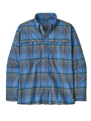 Patagonia Men's Early Rise Stretch Shirt in Rainsford: Blue Bird Men's Fly Fishing Shirts at Mad River Outfitters