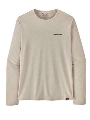 Patagonia Men's Long-Sleeved Capilene Cool Daily Graphic Shirt in Pumice X-Dye
