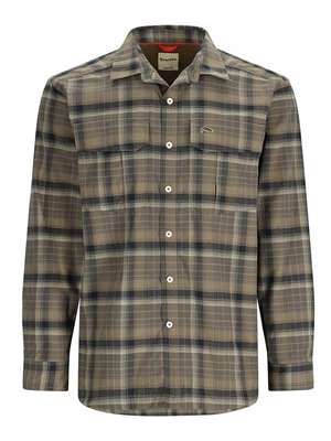 simms coldweather shirt Hickory Asym Ombre Plaid Men's Fly Fishing Shirts at Mad River Outfitters