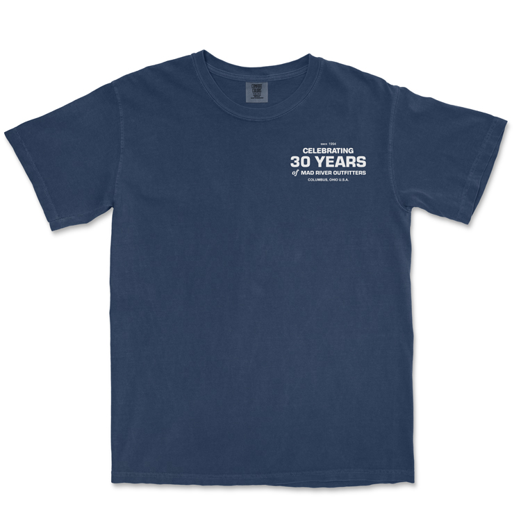 Mad River Outfitters 30 Years Celebration T-Shirt