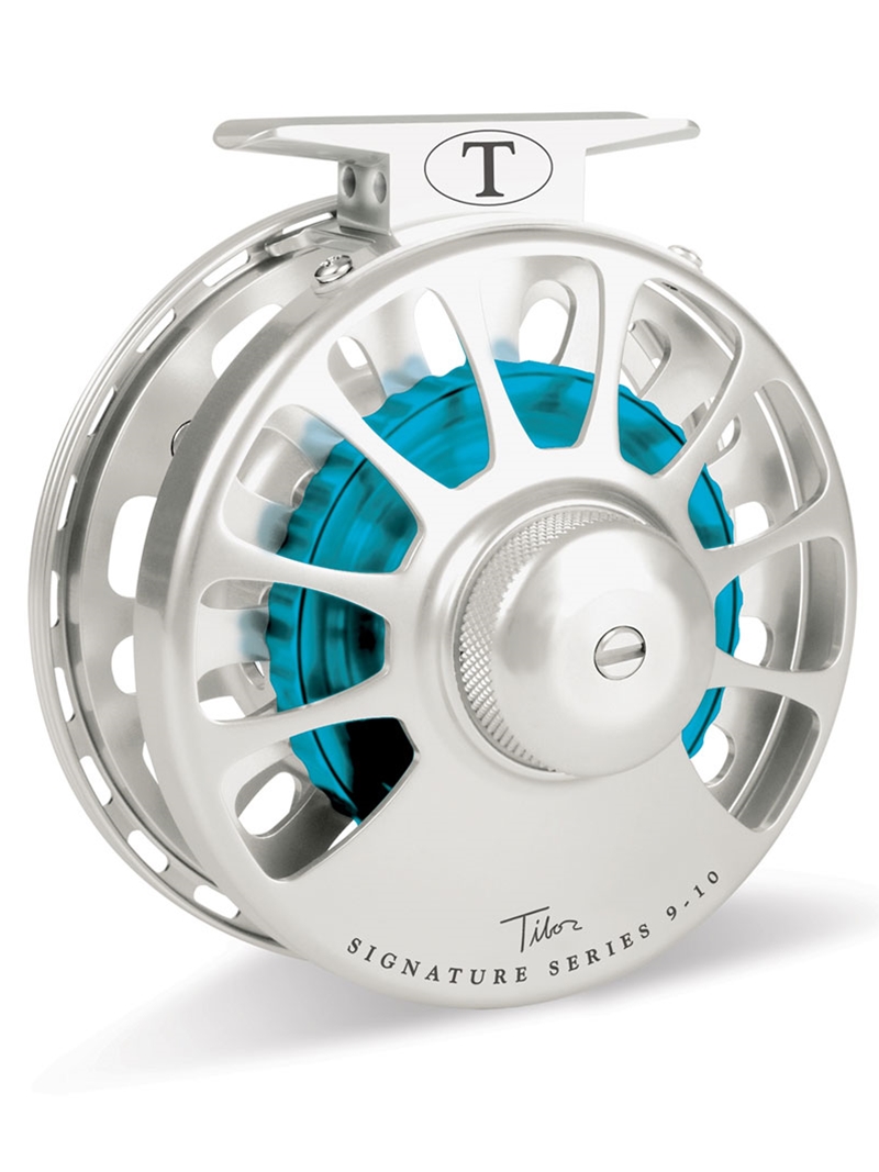 Tibor Signature 9/10 Fly Reel- silver frost