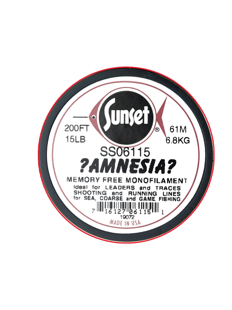 Amnesia Memory Free Monofilament Line by Sunset – Dette Flies