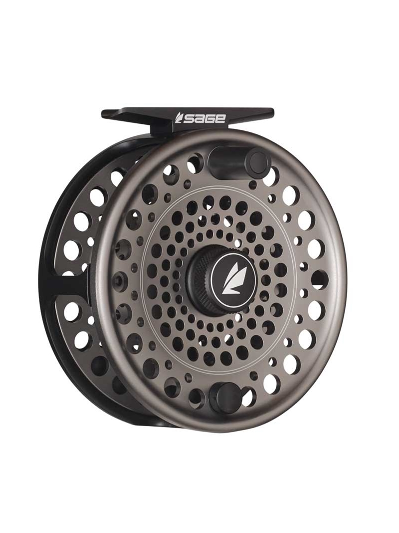 Sage Trout 1/2/3 Spey Fly Reel Stealth/Silver