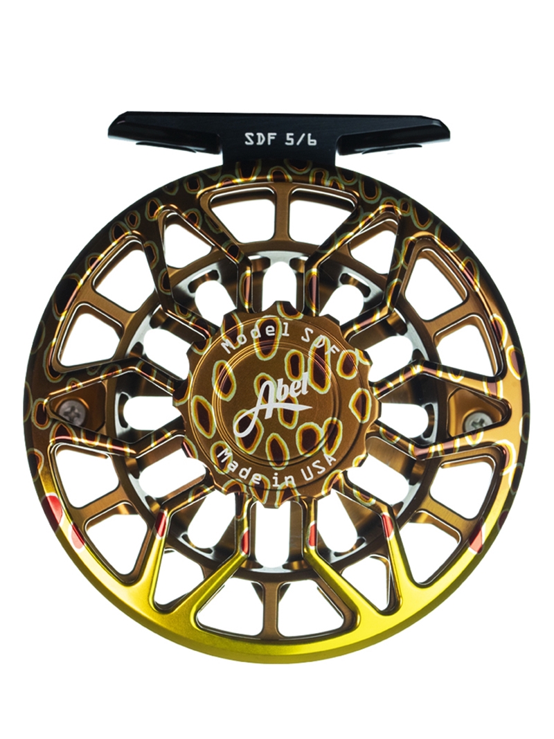 Abel SDF fly reel with custom finish