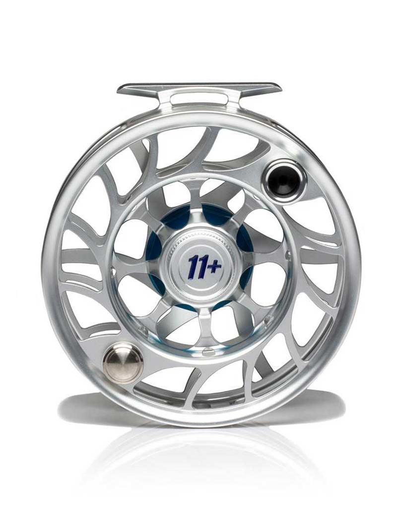 Hatch Iconic 11 Plus Fly Reel- clear/blue