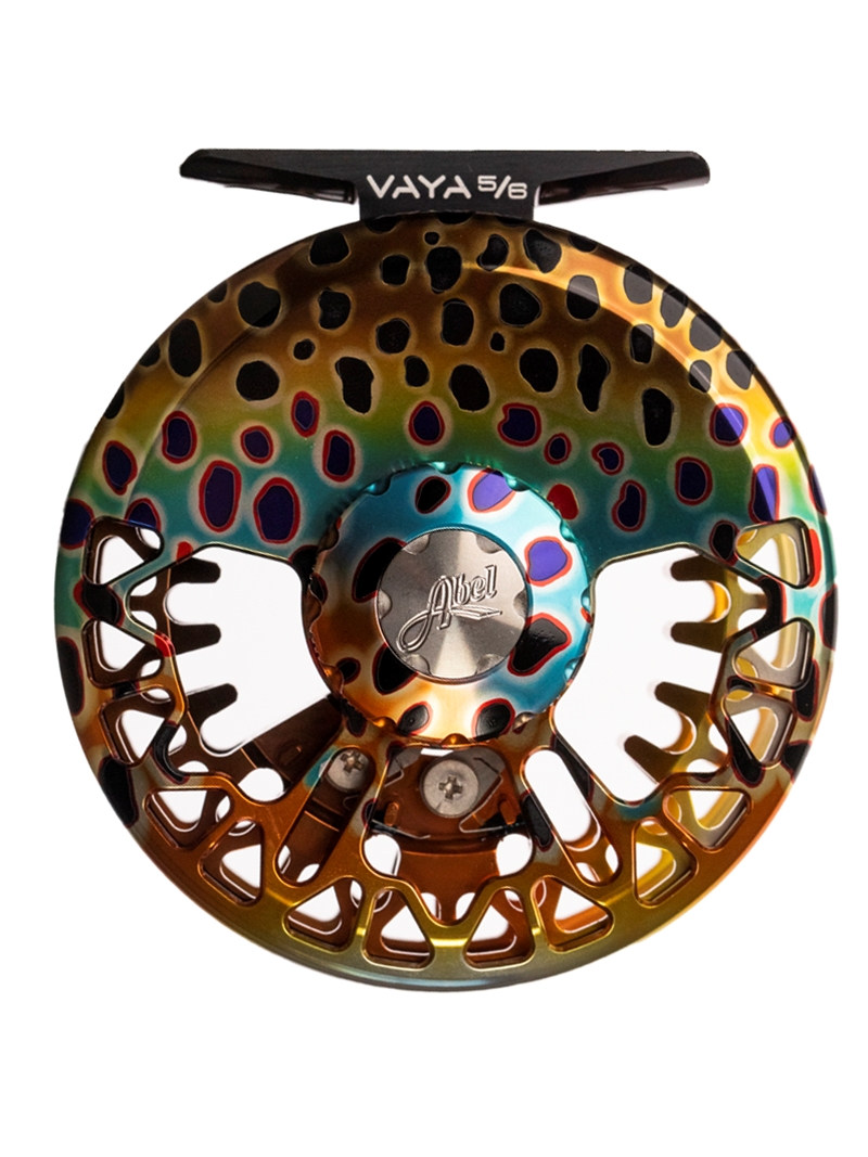 Abel Vaya 5/6 Fly Reel  Mad River Outfitters native brown trout