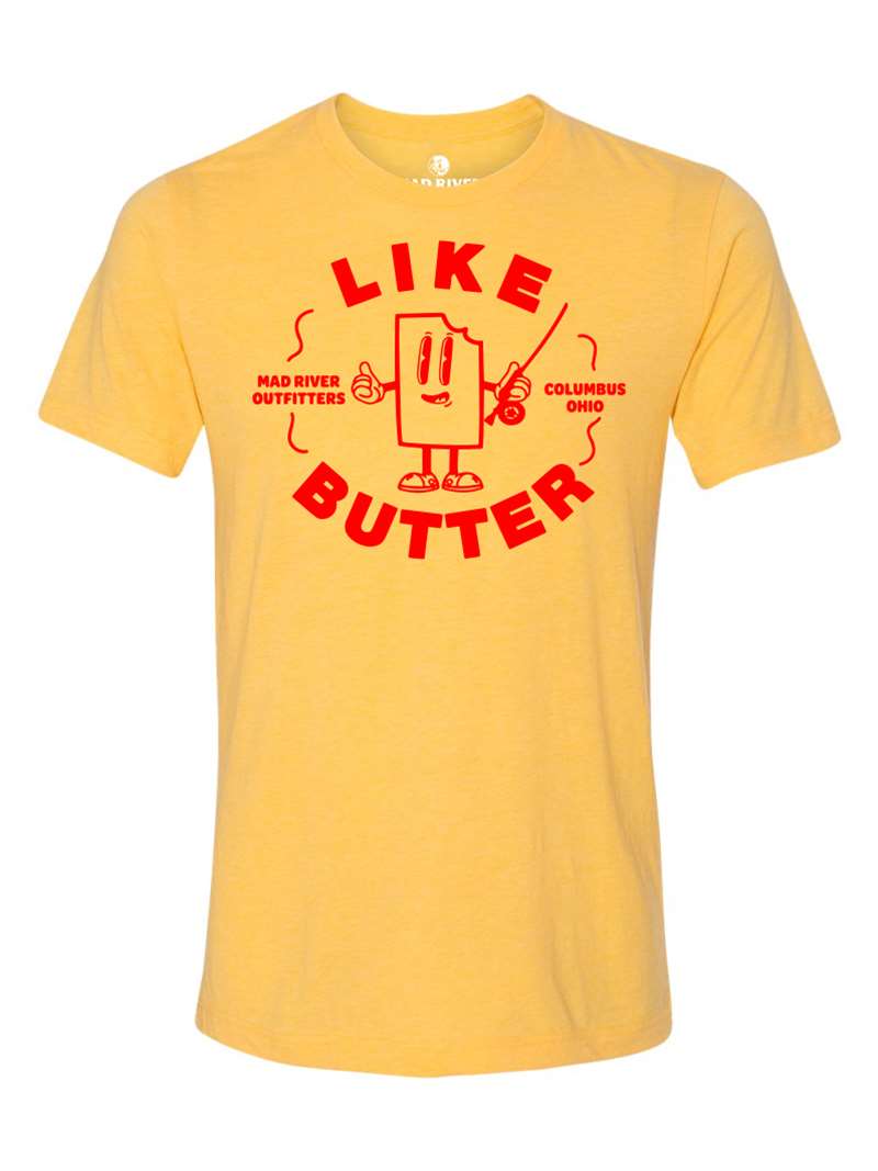 Mad River Outfitters Like Butter Mascot Tee - XXX-Large