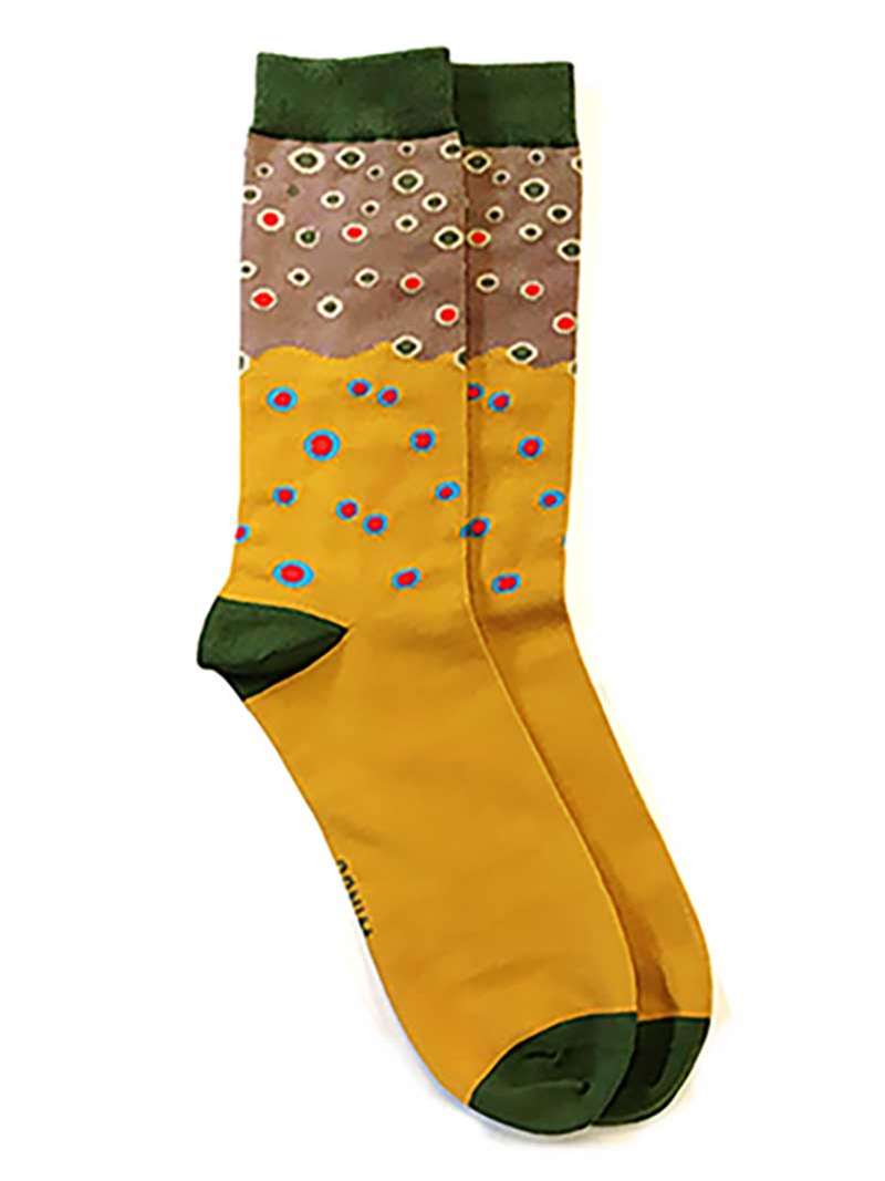 Wingo Every Day Socks Brown Trout / S/M