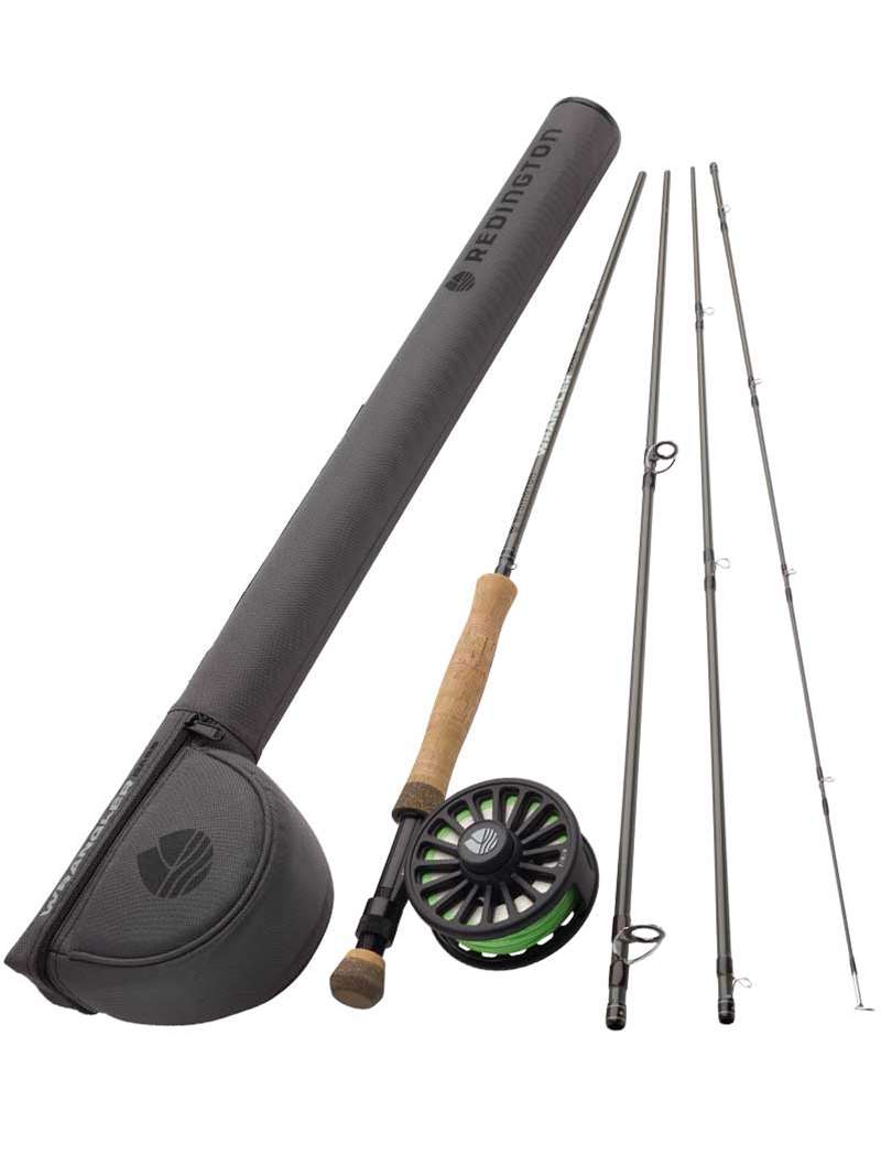 Open Box Redington Crosswater Combo - Fly Rod, Reel & Line Outfit BLUE 