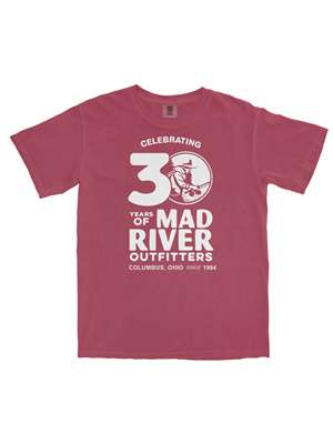 Celebrate 30 Years of your favorite Local Global Fly Shop by sporting this limited edition Mad River Outfitters Tee! Mad River Outfitters Merchandise