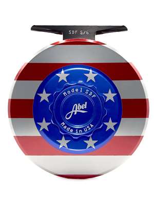 Abel SDF 5/6 Fly Reel- Sealed Drag Fresh american flag