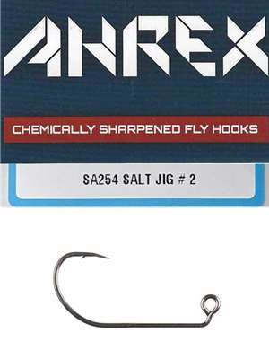 Ahrex SA254 Salt Jig Hooks New Fly Tying Materials at Mad River Outfitters