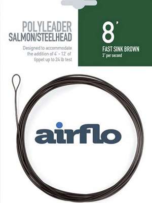 Airflo Salmon/Steelhead 8' PolyLeader- Fast Sink