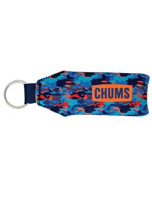 Chums Floating Neo Keychain in Fish Camo Blue Men's Gifts and Misc