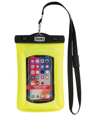 Chums Floating Phone Protector in Yellow Men's Gifts and Misc