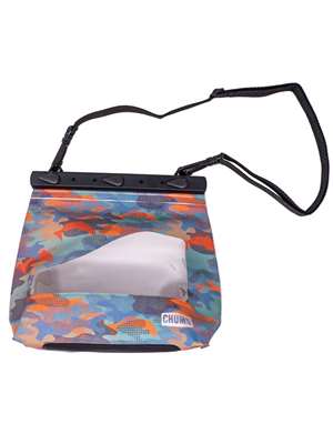 Chums Shuttle Splash Sack in Fish Camo Blue Men's Gifts and Misc