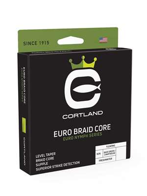 Cortland Euro Braid Core Fly Line Euro and Nymph Fly Lines