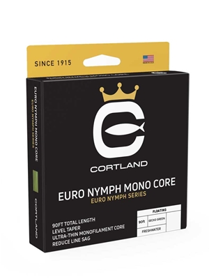  Cortland Hi-Vis Euro Nymph Braid Core Fly Line - Level