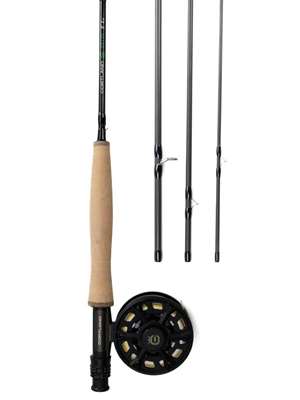 Cortland Guide Combo Fly Fishing Outfit- 8' 4wt 4 piece Cortland Guide Fly Fishing Combos