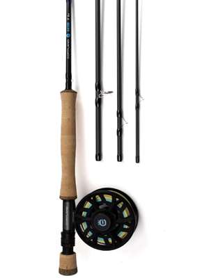 Cortland Guide Combo Fly Fishing Outfit- 9' 8wt 4 piece Saltwater Cortland Guide Fly Fishing Combos