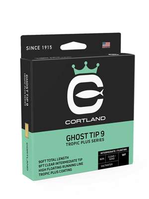 Cortland Tropic Plus Ghost Tip 9 Fly Line sinking intermediate fly lines
