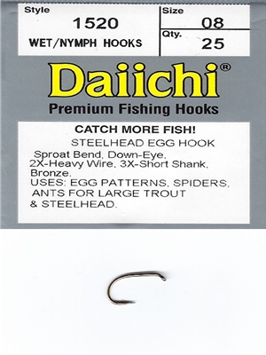  Daiichi Standard Dry Fly Hook, Mini Barb, Crystal Finish - 1182  - Size 10 : Fishing Hooks : Sports & Outdoors