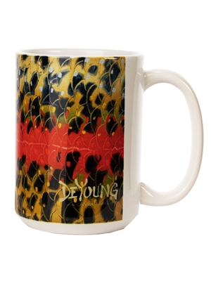DeYoung Trout Coffee Mug rainbow trout