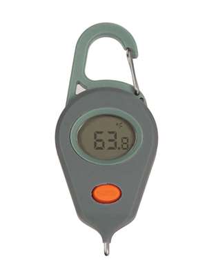 Fly Fishing Water Thermometer Easy to Rotate Lake Thermometer
