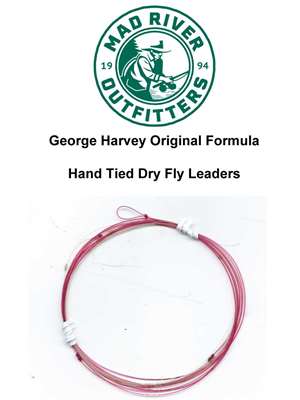 George Harvey Original Custom Dry Fly Leaders Dry Fly Leaders