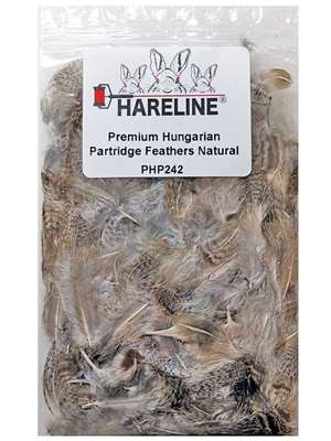 Hungarian Partridge Feathers  at Mad River Outfitters Hareline Dubbin