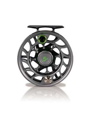 Hatch Iconic 5 Plus Fly Reel- custom cyber grey New Fly Reels at Mad River Outfitters