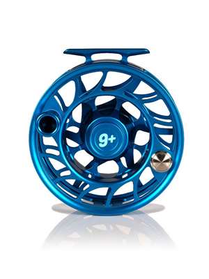 Hatch Iconic 9 Plus Fly Reel- custom kaiju blue New Fly Reels at Mad River Outfitters