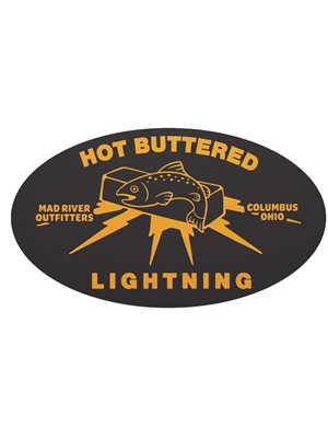 Limited Edition Hot Buttered Lightning Vinyl Stickers