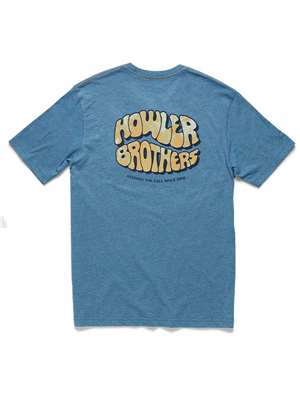 Howler Brothers Bubble Gum T-Shirt in Horizon Blue