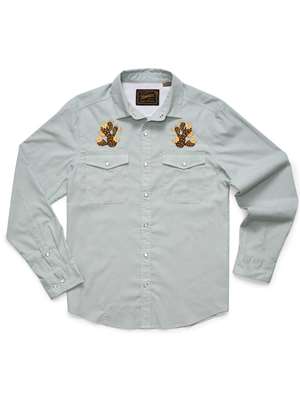 Howler Brothers Gaucho Snapshirt - Prickly Pear at Mad River Outfitters Men's Fly Fishing Shirts at Mad River Outfitters