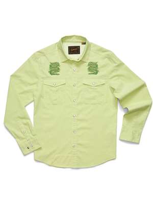 Howler Brothers Gaucho Snapshirt in Gators Men's Fly Fishing Shirts at Mad River Outfitters