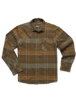 Howler Brothers Harker's Flannel at Mad River Outfitters in Forage Men's Fly Fishing Shirts at Mad River Outfitters