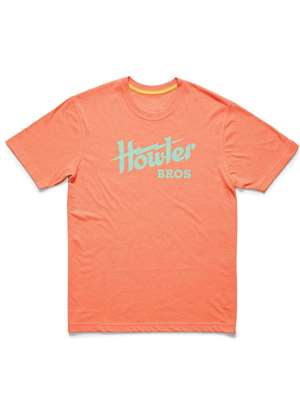 Howler Brothers Howler Electric T-Shirt in Coral Heather Fly Fishing T-Shirts at Mad River Outfitters!