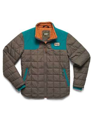 Howler Brothers Merlin Jacket at Mad River Outfitters in Gravel/Ultramarine Men's Fly Fishing and Outdoor related Outerwear at Mad River Outfitters