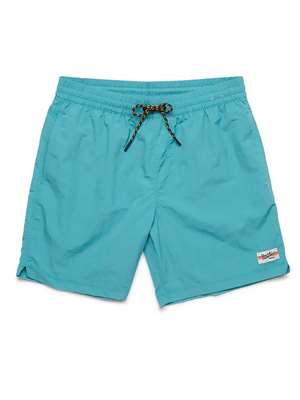 Howler Brothers Salado Shorts in Aqua Mad River Outfitters Men's Pants and Shorts
