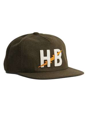 Howler Brothers Snapback in Dark Olive New Hats at Mad River Outfitters