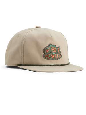 Howler Brothers Something Fishy Snapback in Khaki Howler Brothers Apparel at Mad River Outfitters