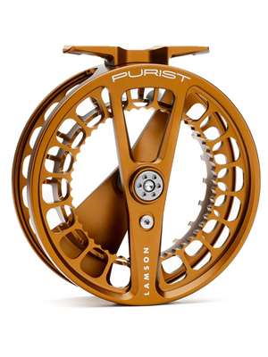 Lamson Purist Fly Reels- Whiskey New Fly Fishing Gear at Mad River Outfitters