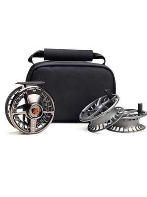 Waterworks-Lamson Lamson Remix 3 Pack Fly Reel and 2 Spare Spools - Glacier
