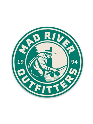 MRO Badge Vinyl Sticker at Mad River Outfitters!
