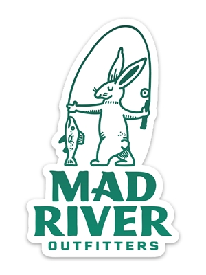 MRO Rabbit Vinyl Sticker at Mad River Outfitters!
